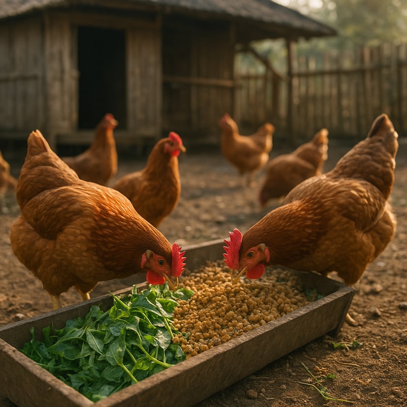 5 Pakan Alternatif Murah untuk Ayam KUB yang Tetap Produktif